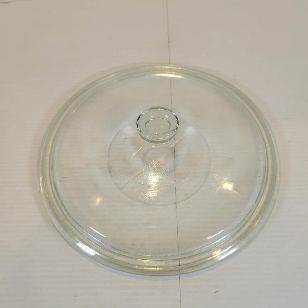 DAZEY DCP-6 Chefs Pot Replacement Part: Crock Pot Fryer Clear Glass Lid ONLY